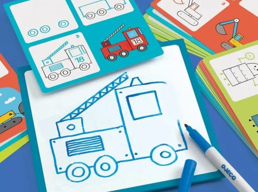 Cheap Leren Tekenen Stap Voor Stap Voertuigen En Ridders Educatief Speelgoed