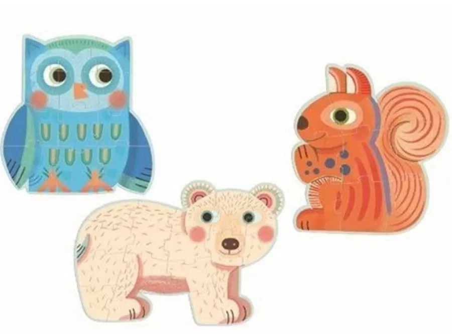 Best Primo Puzzels In Het Bos - 3 Legpuzzels +3 Jr Legpuzzels